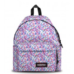 EASTPAK SAC A DOS PADDED DITSY WHITE 