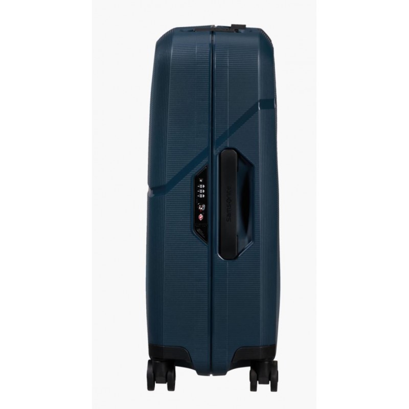 samsonite-magnum eco-valise 55cm-bagage Taille TU Nuance Bleu glacé