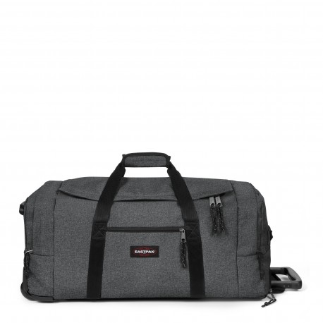 EASTPAK SAC DE VOYAGE LEATHERFACE M BLACK DENIM