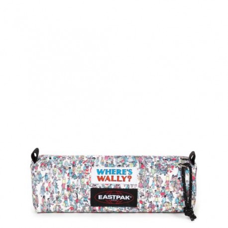 EASTPAK TROUSSE BENCHMARK WALLY PATTERN WHITE