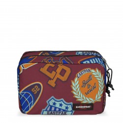 EASTPAK TROUSSE DE TOILETTE MAVIS CLASH BURGUNDY